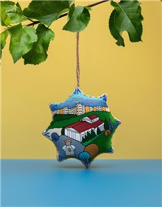 Сувенір зірка ванільна "Маріупольський Драмтеатр"