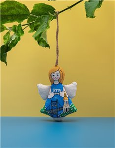 Сувенір текстильний янгол "Софія Київська"