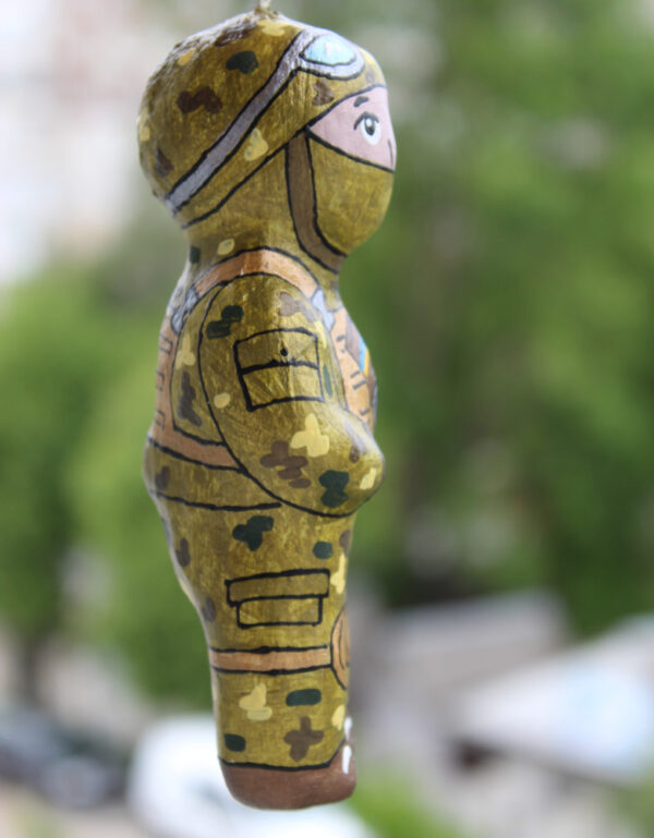 Handcrafted Sculpture – Defender - Image 2
