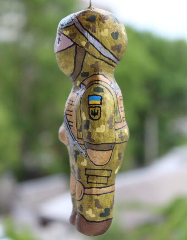Handcrafted Sculpture – Defender - Image 3