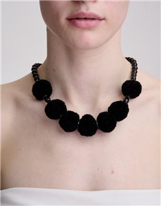 Black Tassel Necklace