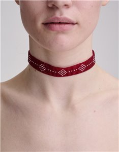 Burgundy Choker