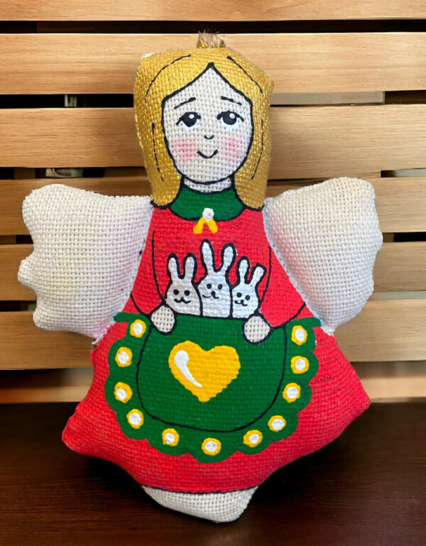 Vanilla-Scented Souvenir – Angel with Bunnies - Image 2
