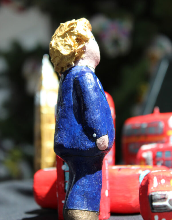 Handcrafted Sculpture – Boris Johnson - Image 4