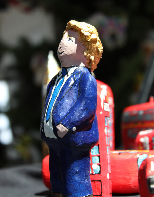 Handcrafted Sculpture – Boris Johnson - Image 3