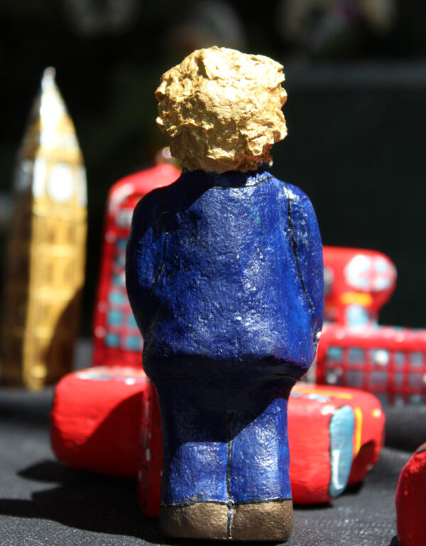 Handcrafted Sculpture – Boris Johnson - Image 2