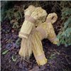 Festive Straw Ram "M", Large Amulet, Decorative Ornament, 20-25 cm