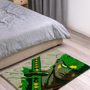 Custom Tufted Rug – Made to Order from Photo or Favorite Anime, Any Size and Design