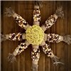Straw Figure "Kolodiy Star" for Maslenitsa, Handmade, Amulet