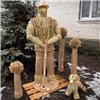 Straw Figure "Straw Man", Handmade