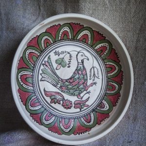Plate "Fighting Rooster" (Kyiv Bowl Series)