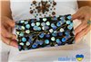 Wallet "Blue Leaves"
