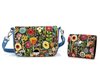 Mini Bag Set "Rosalia" Blue with Wallet