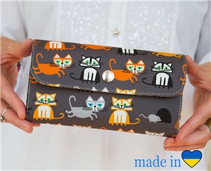 Гаманець "Коти-мушкетери"