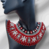 “Ukrainian Amulet” Beaded Necklace