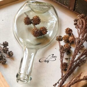 Пляшка тарілка форми Champagne Clear Lay Bottle