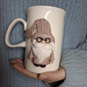 Затишна чашка ,,Зимовий гном,,