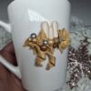 “Golden Decor” Polymer Clay Decor Mug