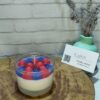 Soy Gel Candle with Berries in Glass