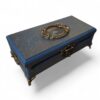 Blue Wooden Jewelry Box