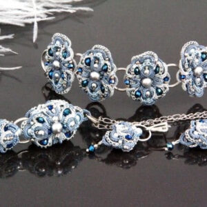 Lace Jewelry Set Tatting Tutorial “Monroe”