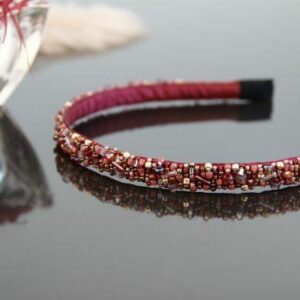 Beaded Headband Embroidery Tutorial