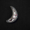 “Moon” Beaded Brooch DIY Tutorial