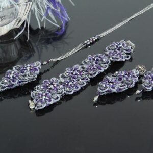 Lace Jewelry Set Tatting Tutorial “Orion”