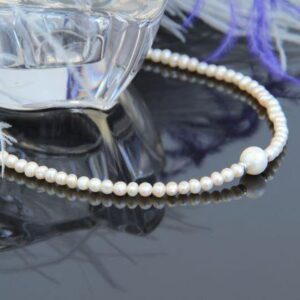 Baroque Pearl Choker Necklace “Paulina”