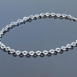 Rhodium Statement Chain Necklace “Paulina”