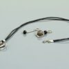 Agate Jewelry Set “Melanta” Pendant and Silver Earrings