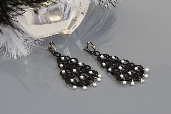 Tatting Masterclass PDF “Manuela Earrings” - Image 2