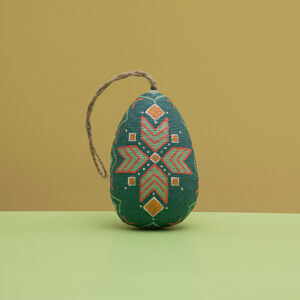 Handmade Decorative Easter Egg – Geometric Pysanka