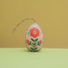 Handmade Decorative Easter Egg – Floral Pysanka