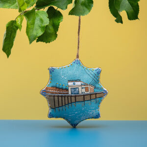 Vanilla-Scented Star Ornament – Kakhovka Hydroelectric Station
