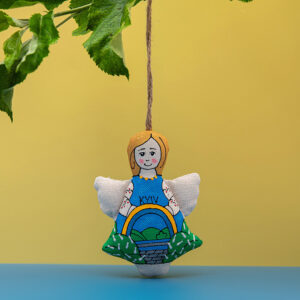 Textile Angel Souvenir "Arch of Freedom of the Ukrainian People"