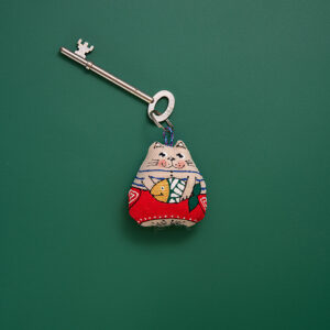 Keychain – Chubby Cat