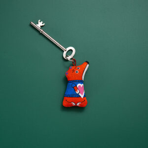 Keychain – Love-Struck Fox
