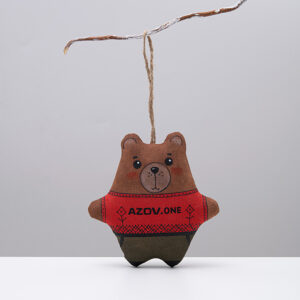 Coffee-Scented Decorative Figurine – Teddy Bear of Kindness