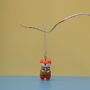 Keychain – Fox in Uniform