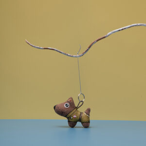 Keychain – Puppy in Uniform