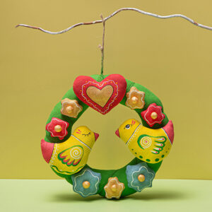 Wreath with Birds