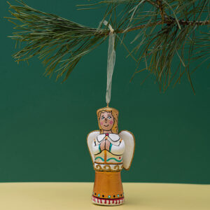 Christmas Ornament – Nativity Angel (Sculptural)