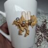 “Golden Decor” Polymer Clay Decor Mug