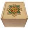 Wooden Box 14×14 cm – Light Graphic Design