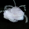 Flores Maxi Organza Flower Hair Clip Brooch