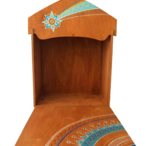 Nativity Box 32×32 cm – Textile