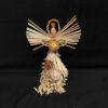 Woven Angel from Rye Straw, Handcrafted, Eco Decor, 11 cm