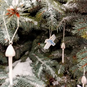 Pendants "Festive Forest Spirits" (Magic Mushrooms)