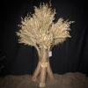Christmas Didukh from Rye and Flax, Holiday Sheaf Amulet for Home, 70 cm